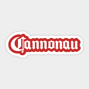 Cannonau Sticker